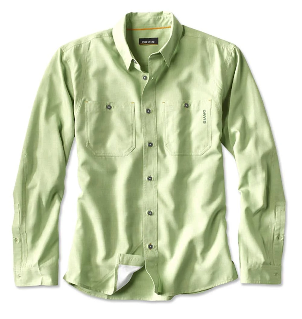 Orvis Tech Chambray Work Shirt/Only Regular