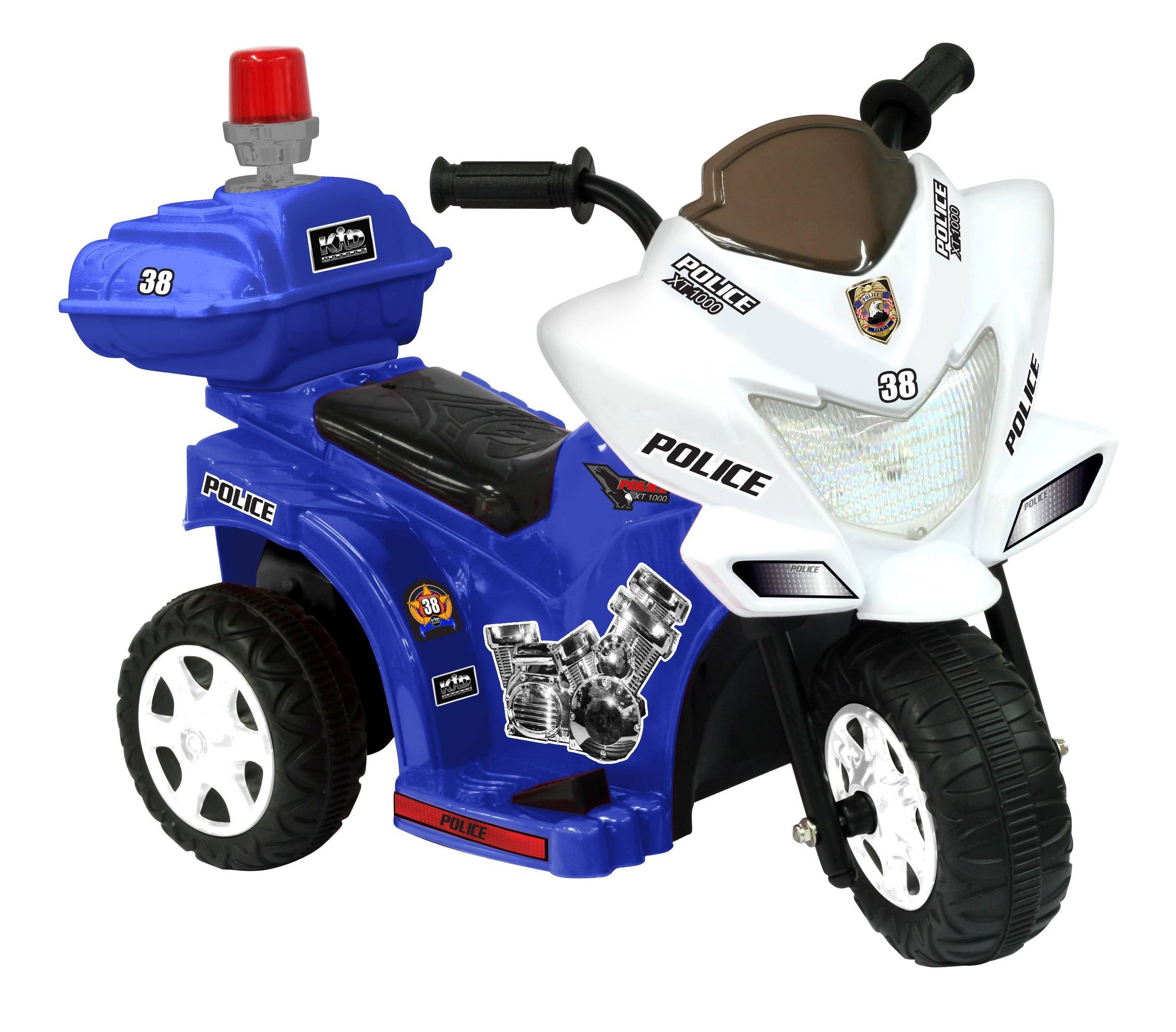Kid Motorz Lil Patrol 6V Blue White