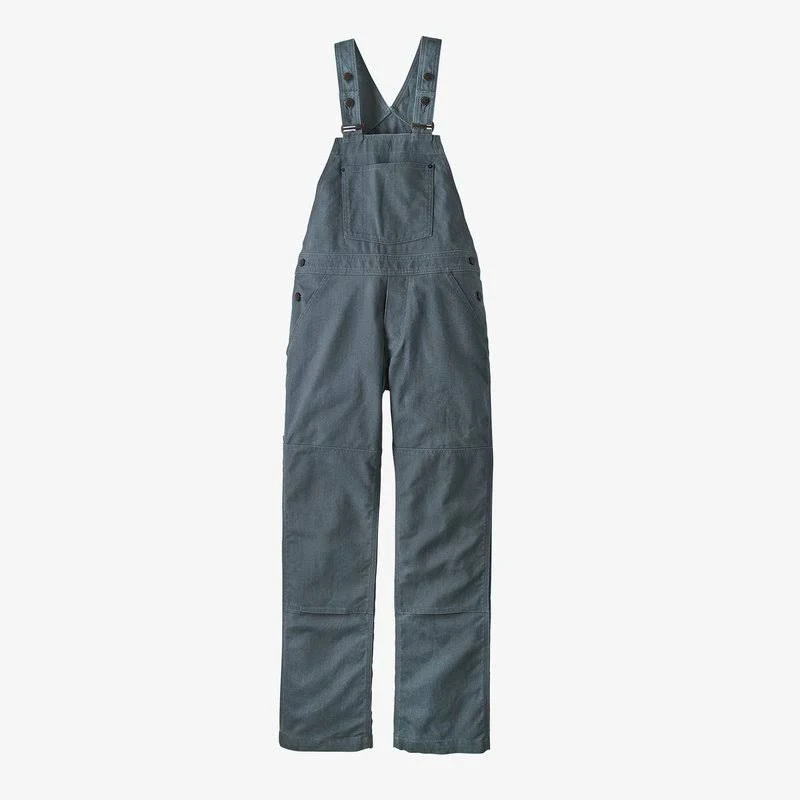 Patagonia Women's All Seasons Hemp Canvas Bib Overalls - Workwear Pants - PLGY - 56425 - XL