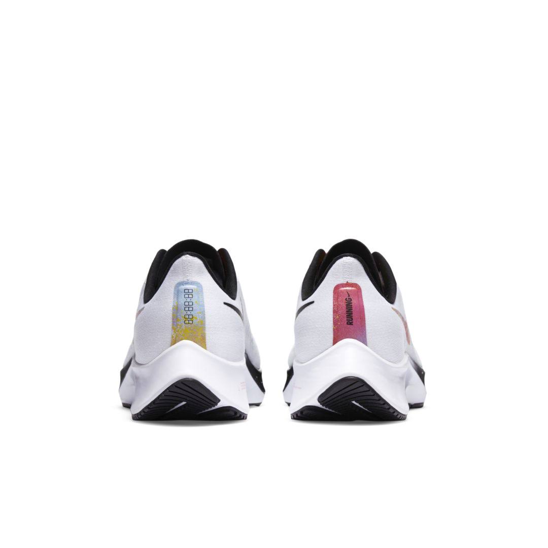 Nike Men's Air Zoom Pegasus 37 Running Shoes, White/Black/Multi