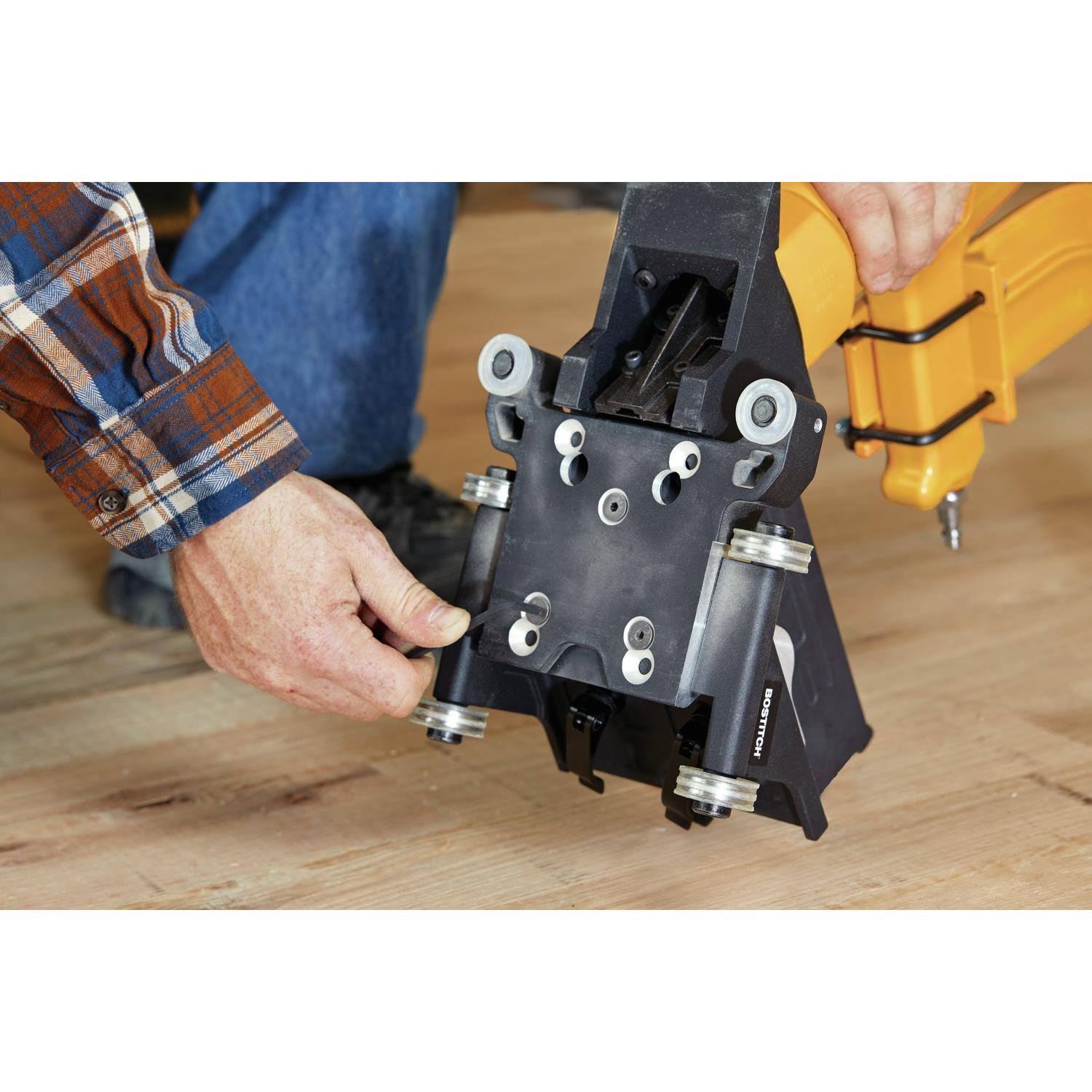 Bostitch Btfafootg2 Rolling Base Flooring Attachment