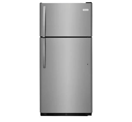 Frigidaire 18-Cu ft Top-freezer Refrigerator (Easycare Stainless Steel) Lftr1821tf