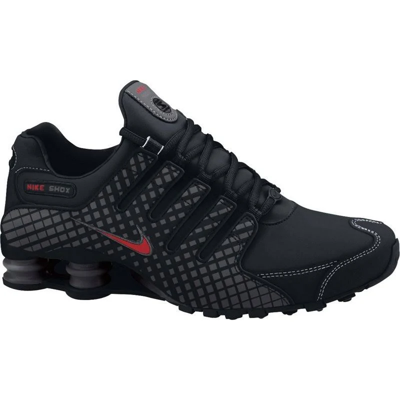 Nike Men&s Shox NZ Running Shoe, Black