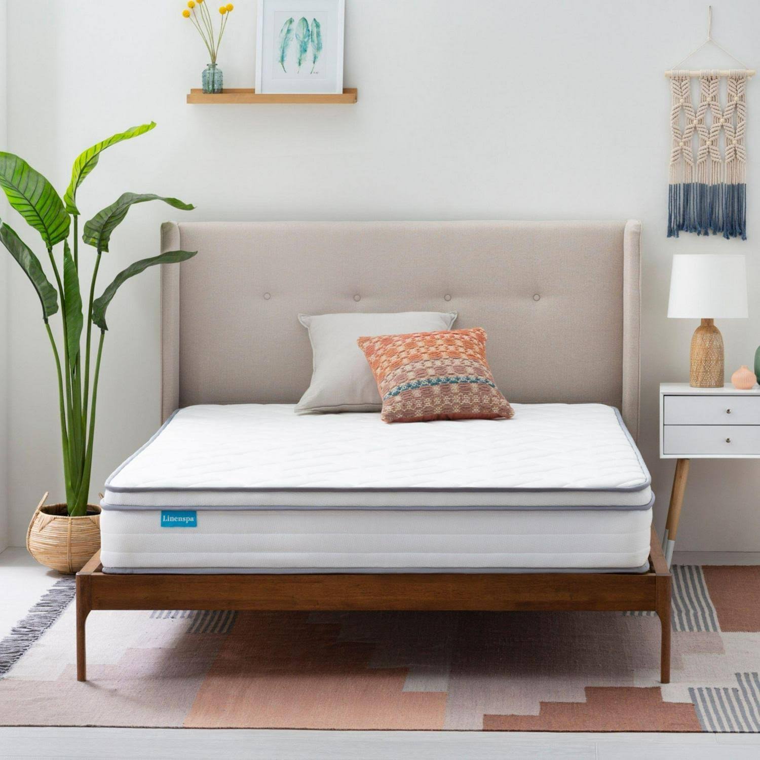 Linenspa Dreamer 10 inch Hybrid Mattress, Queen