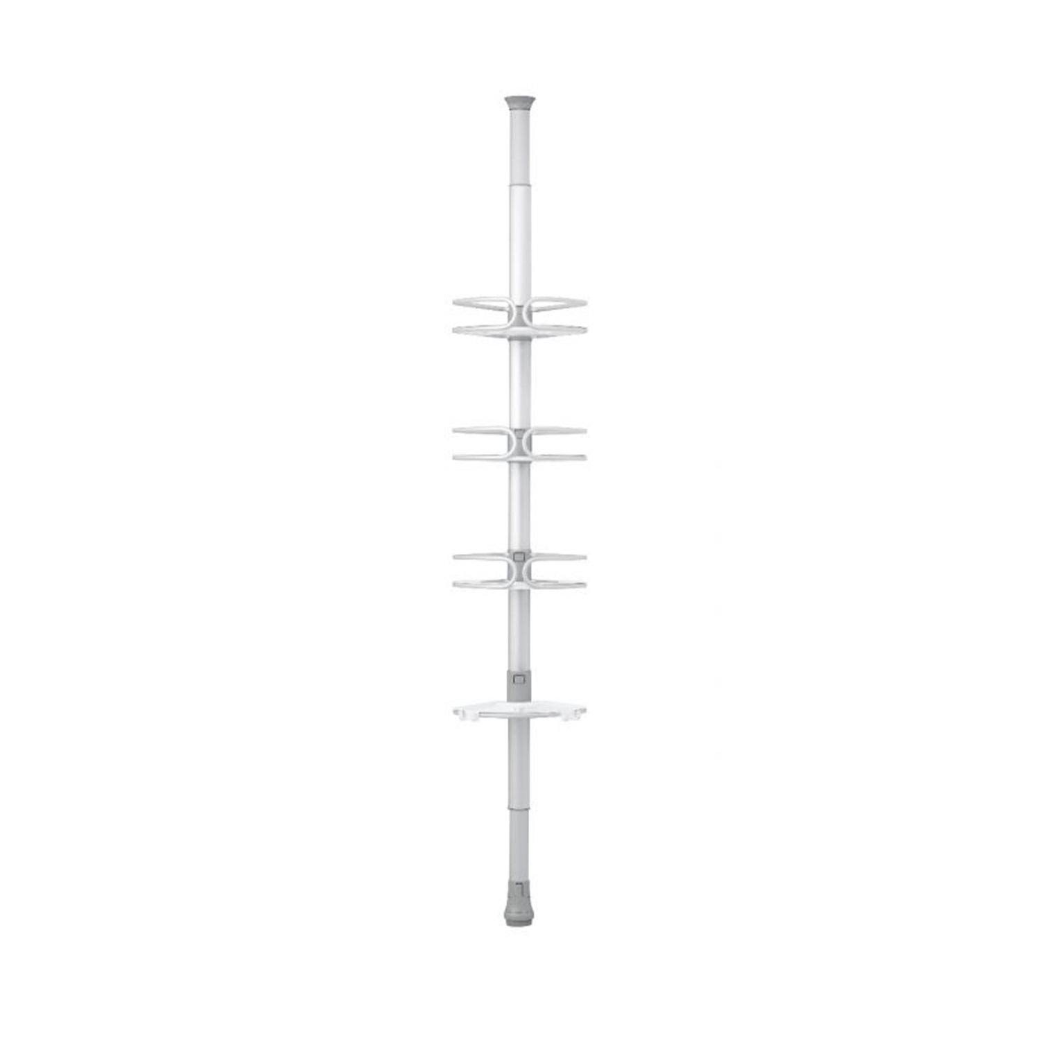 Good Grips Quick-Extend Aluminum Pole Shower Caddy OXO