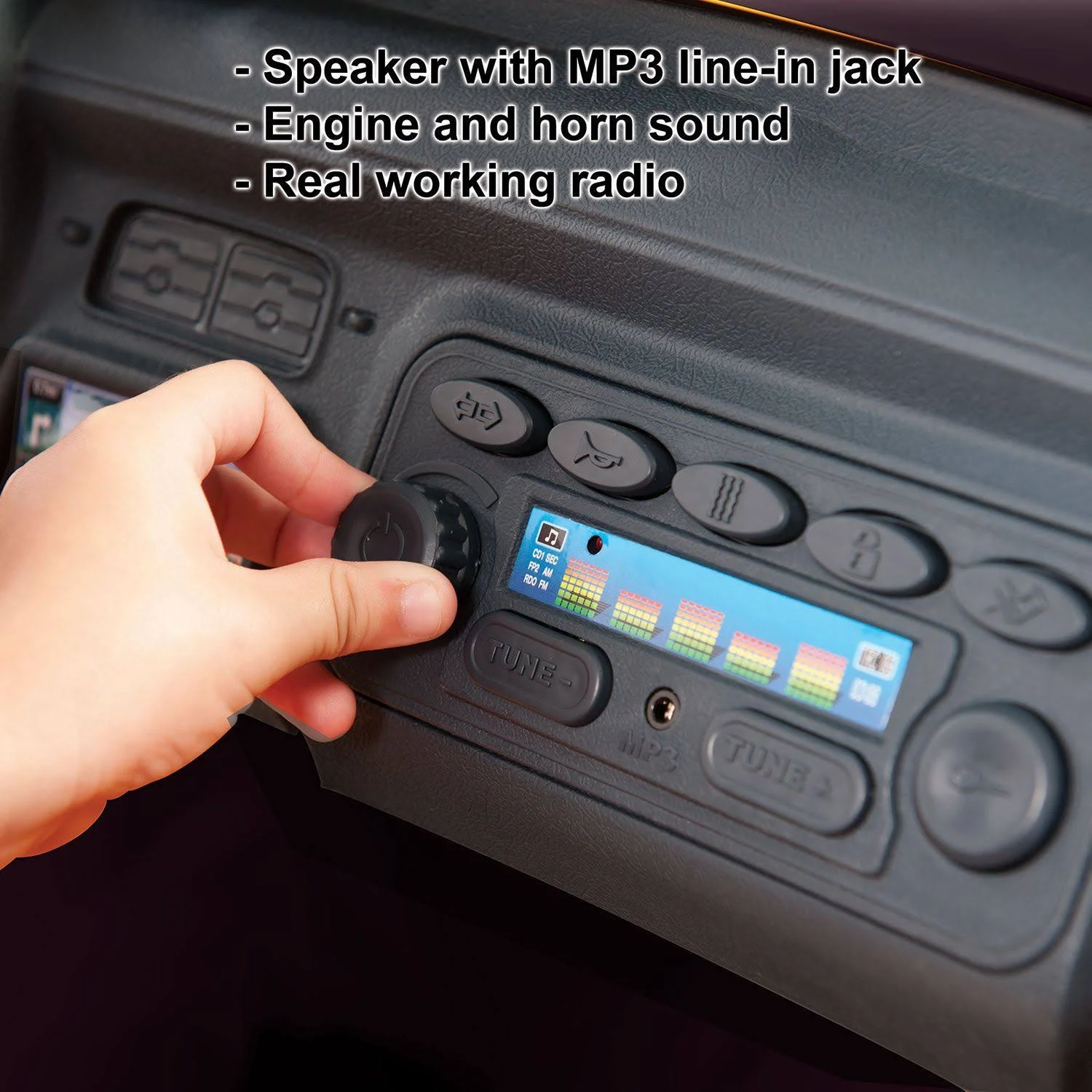 Kid Motorz 12V Two Seater Chevrolet Racing Camaro Ride-On Car, Yellow