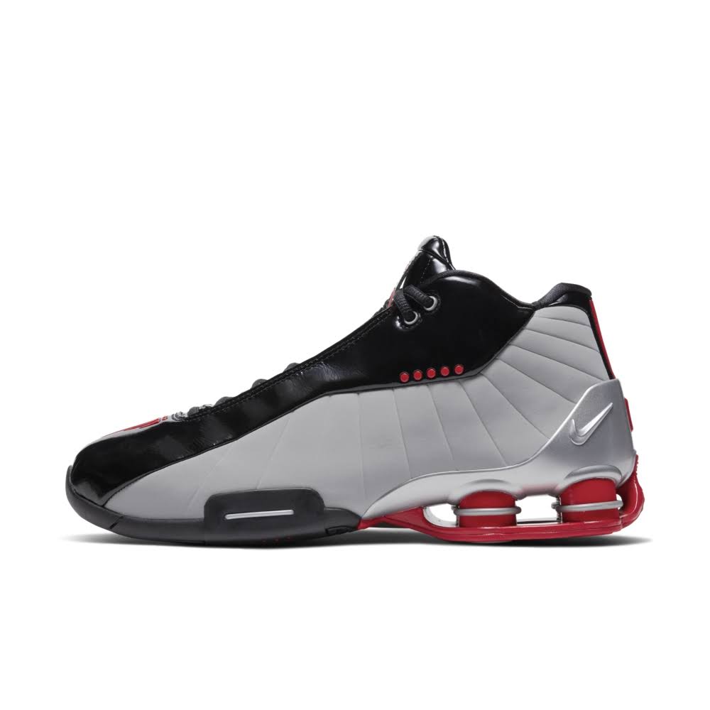 Nike Shox BB4 &Black / Cement Grey Red& Shoes - Size 10.5