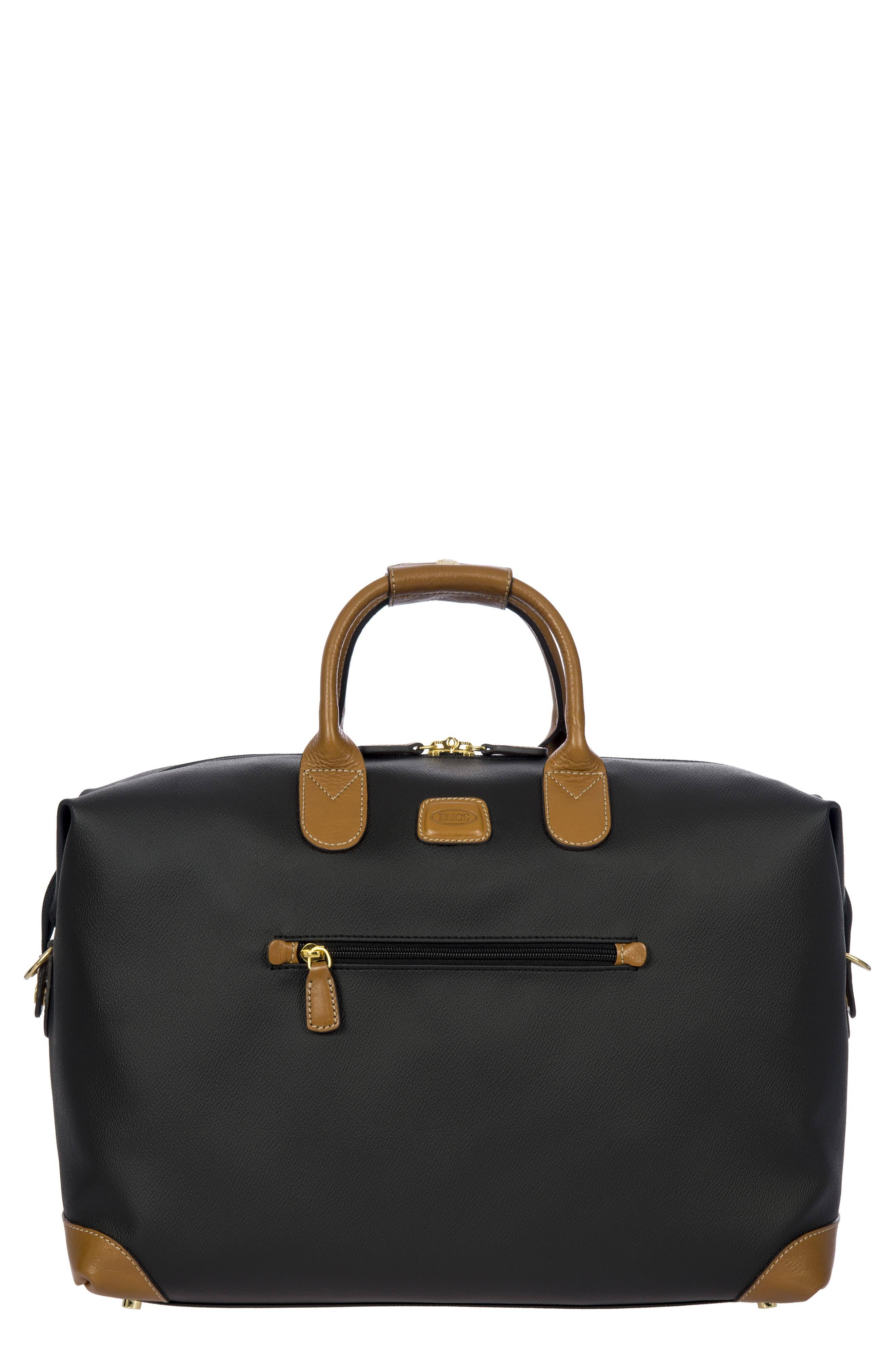 Bric's Firenze 18x22 Cargo Duffle Bag - Black