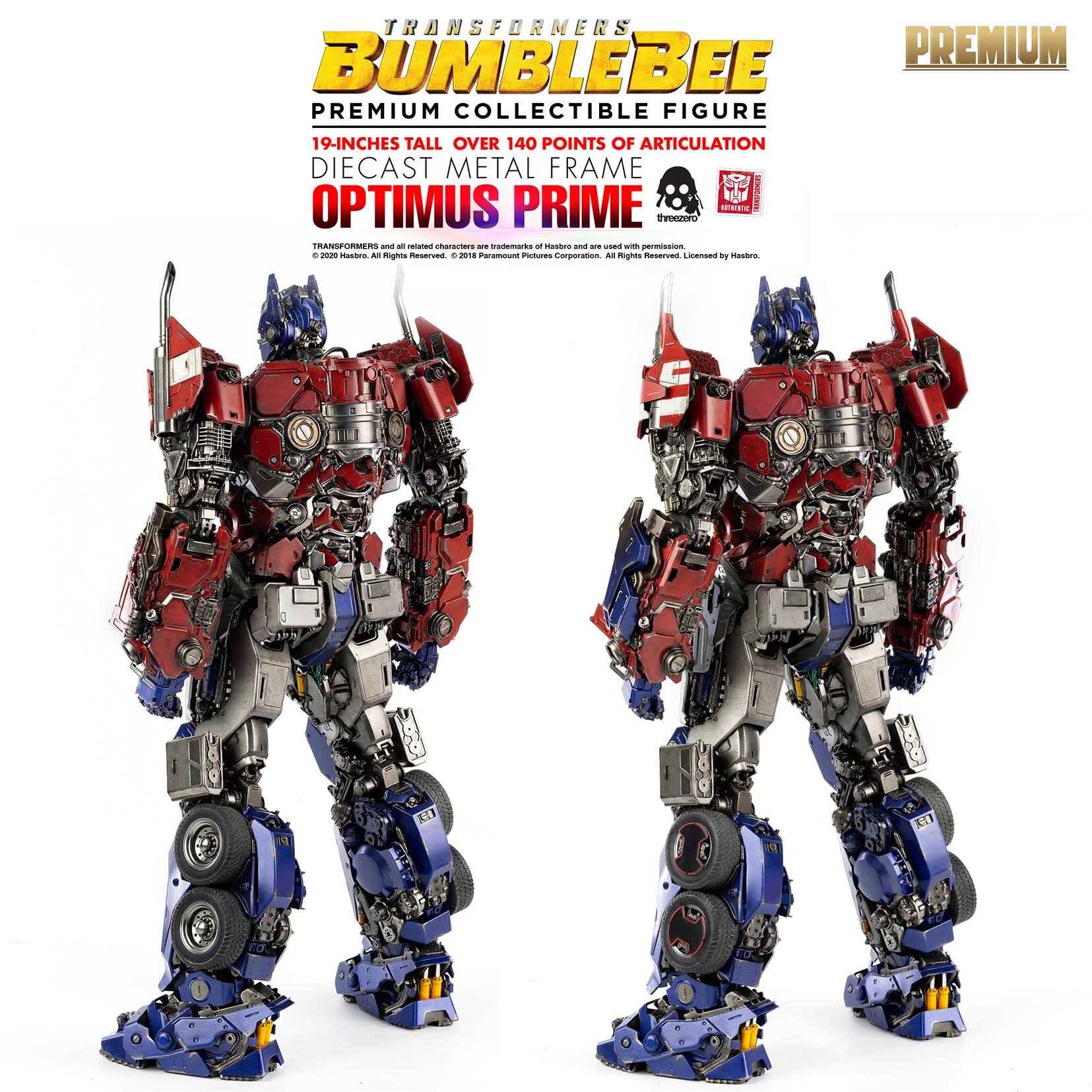 Transformers Bumblebee Optimus Prime Premium Scale Figure