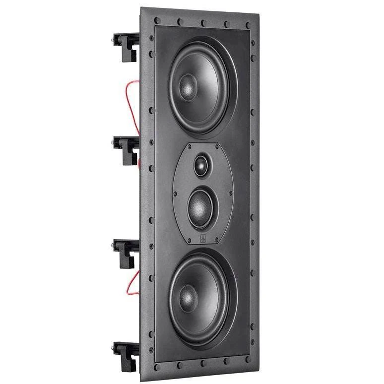 Monolith THX-365IW THX Ultra Certified 3-Way In-Wall Speaker, 1in Silk Dome Tweeter with Neodymium Magnet and Copper Shorting Ri