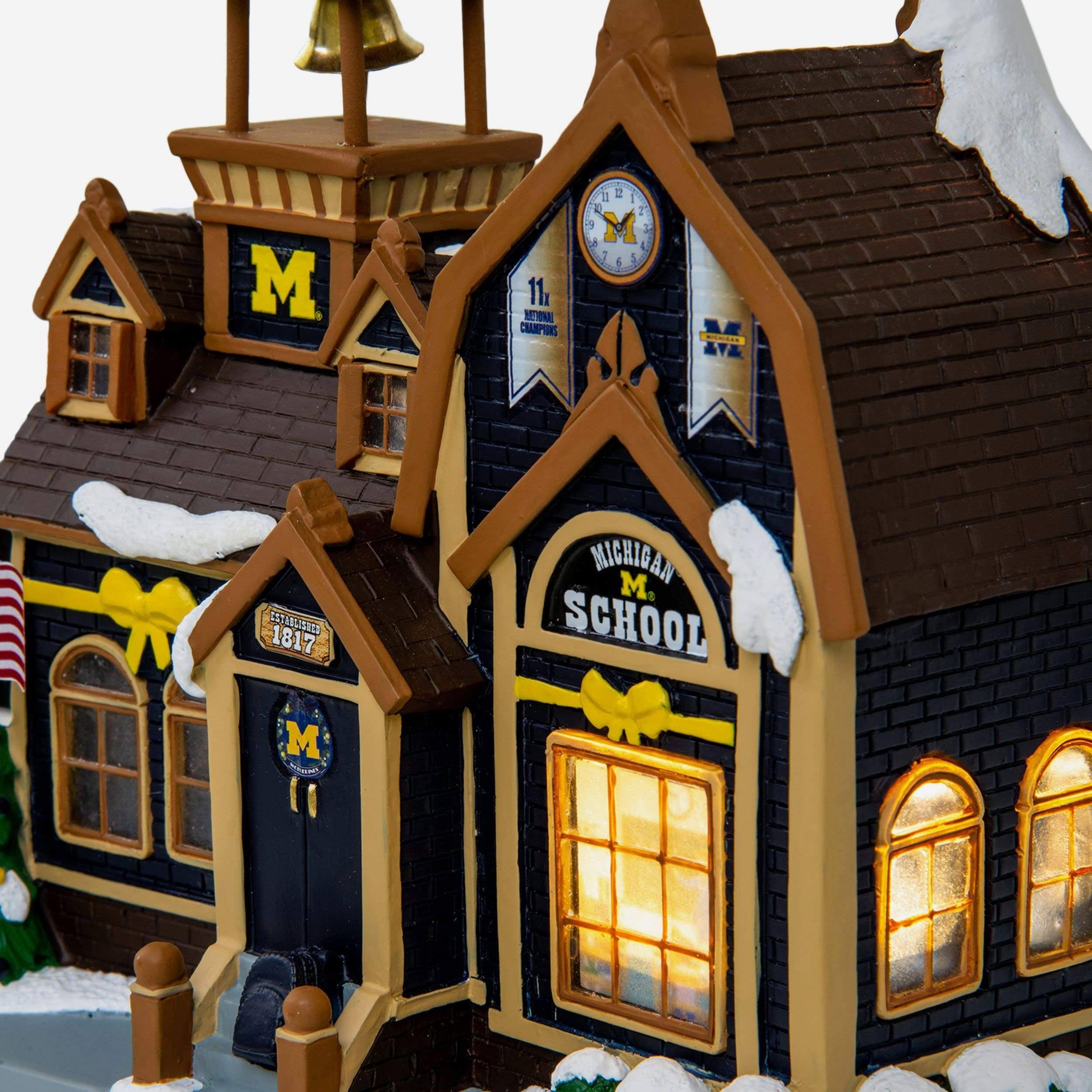 Michigan Wolverines NCAA Light Up Team Schoolhouse