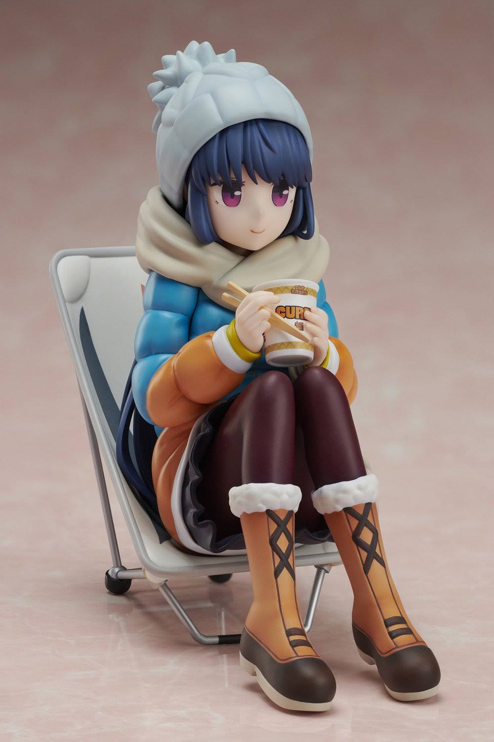 Furyu Rin Shima Premium Noodle Stopper Laid-Back Camp 1/8 Scale Figure