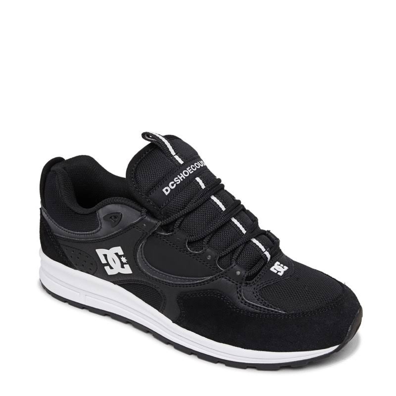 DC Kalis Lite Men's Skate Shoes Black/Black/White : 14 D - Medium