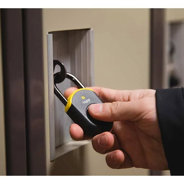 Tapplock Lite Smart Fingerprint Padlock Flame Red