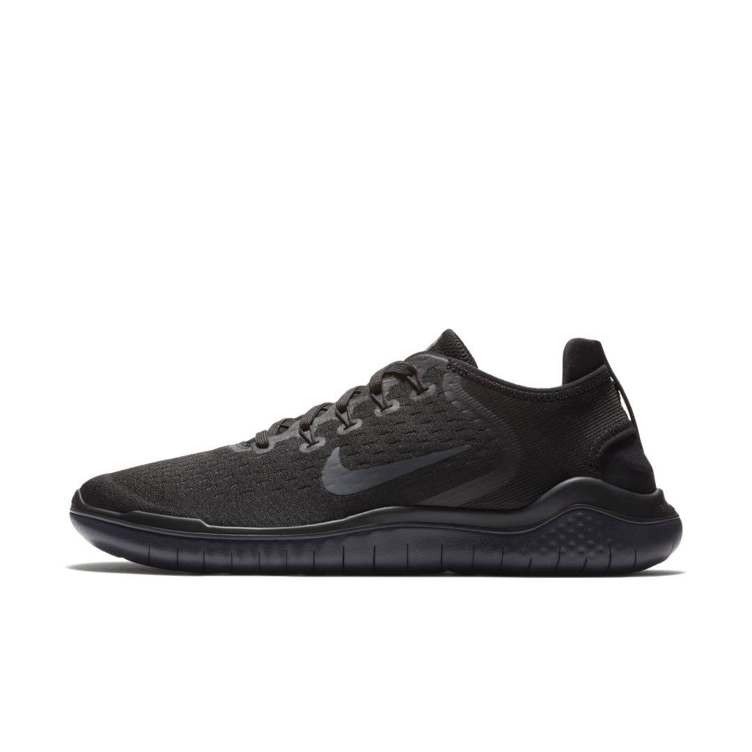 Nike Men&s Free RN 2018 Running Shoe, Black