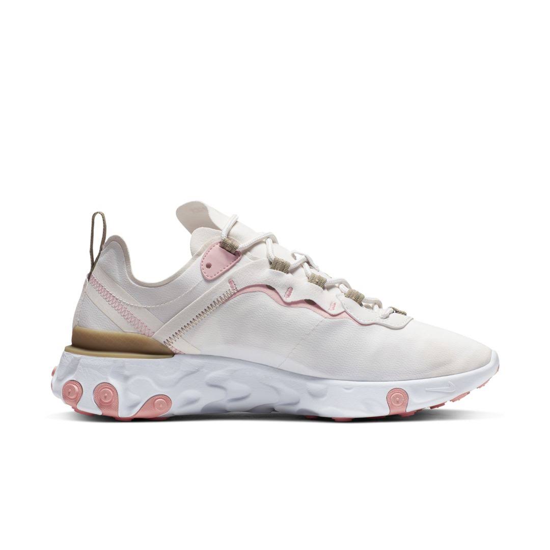 Women's Nike React Element 55 Phantom u0026 Orewood Brown