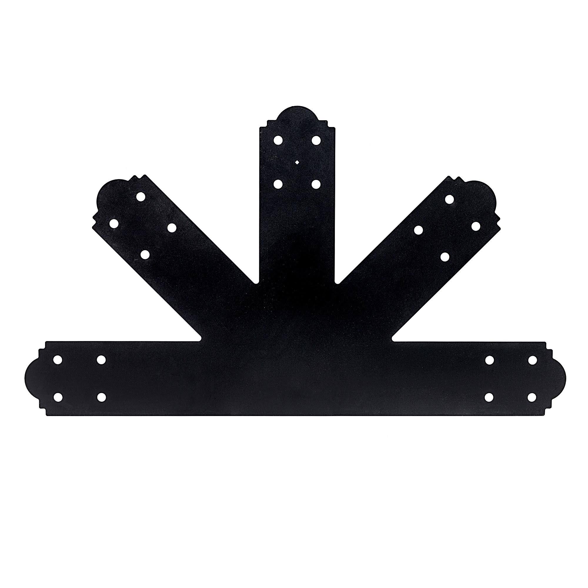 Simpson Strong-Tie Apgp812 Decorative Gable Plate for 8:12 Pitch