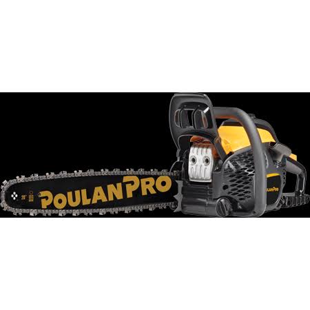 Poulan Pro 20 inch Gas Chainsaw PR5020 50cc 2-Cycle Engine, Factory Reconditioned