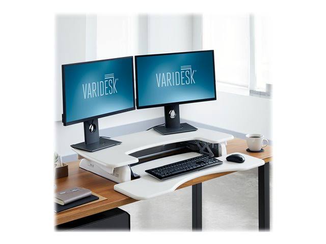 VARIDESK Pro Plus 36 - Standing desk converter - white
