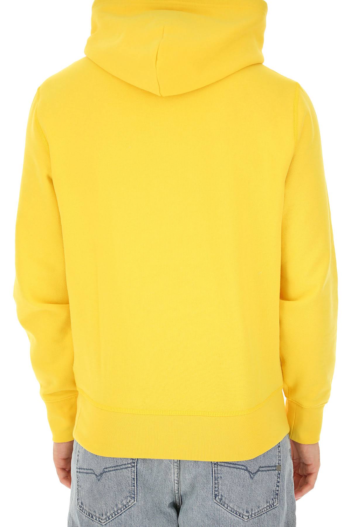 Polo Ralph Lauren Logo Hoodie Yellow