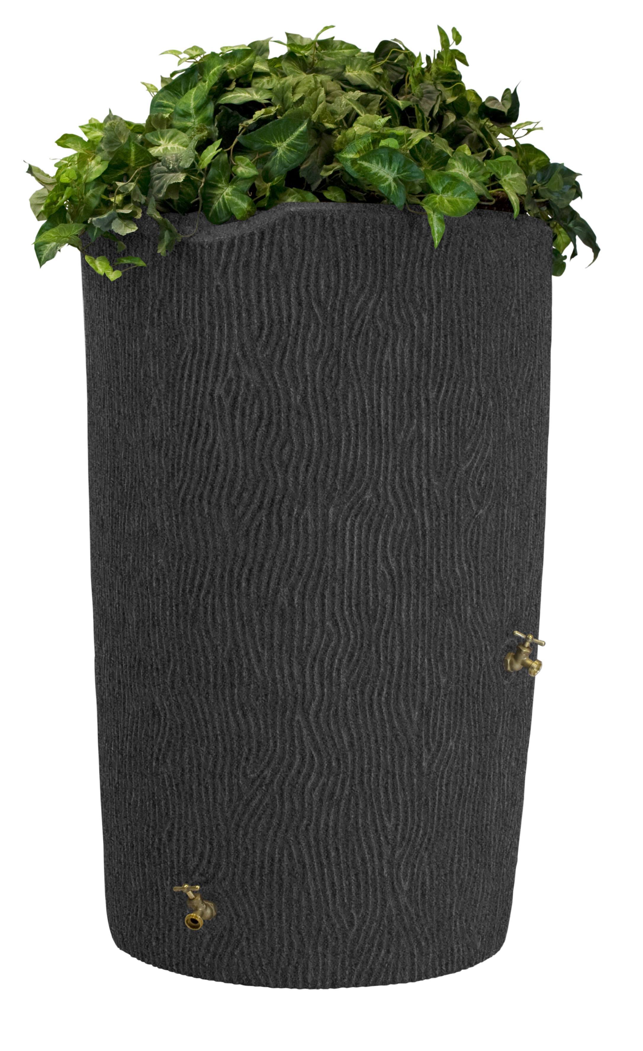 Impressions 90 Gallon Bark Rain Saver - Gray - Good Ideas