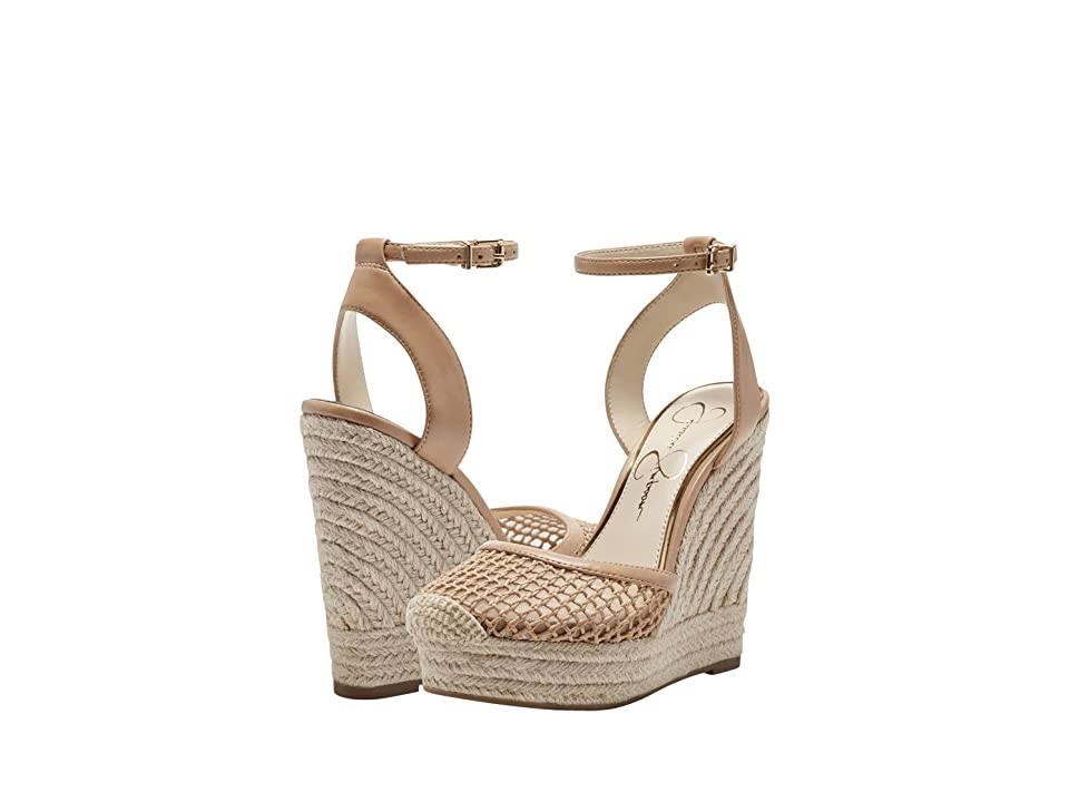 Jessica Simpson Women's Zestah Espadrille Wedge Sandals - Soft Sand