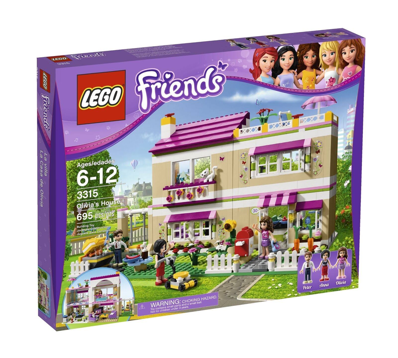 Lego Friends Olivia&s House 3315 (Discontinued by Manufacturer)