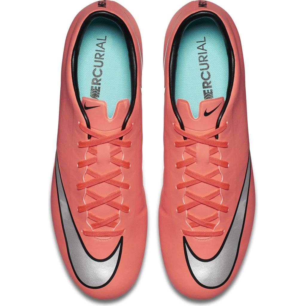 Nike Men's Mercurial Victory V FG Soccer Cleats, Bright Mango