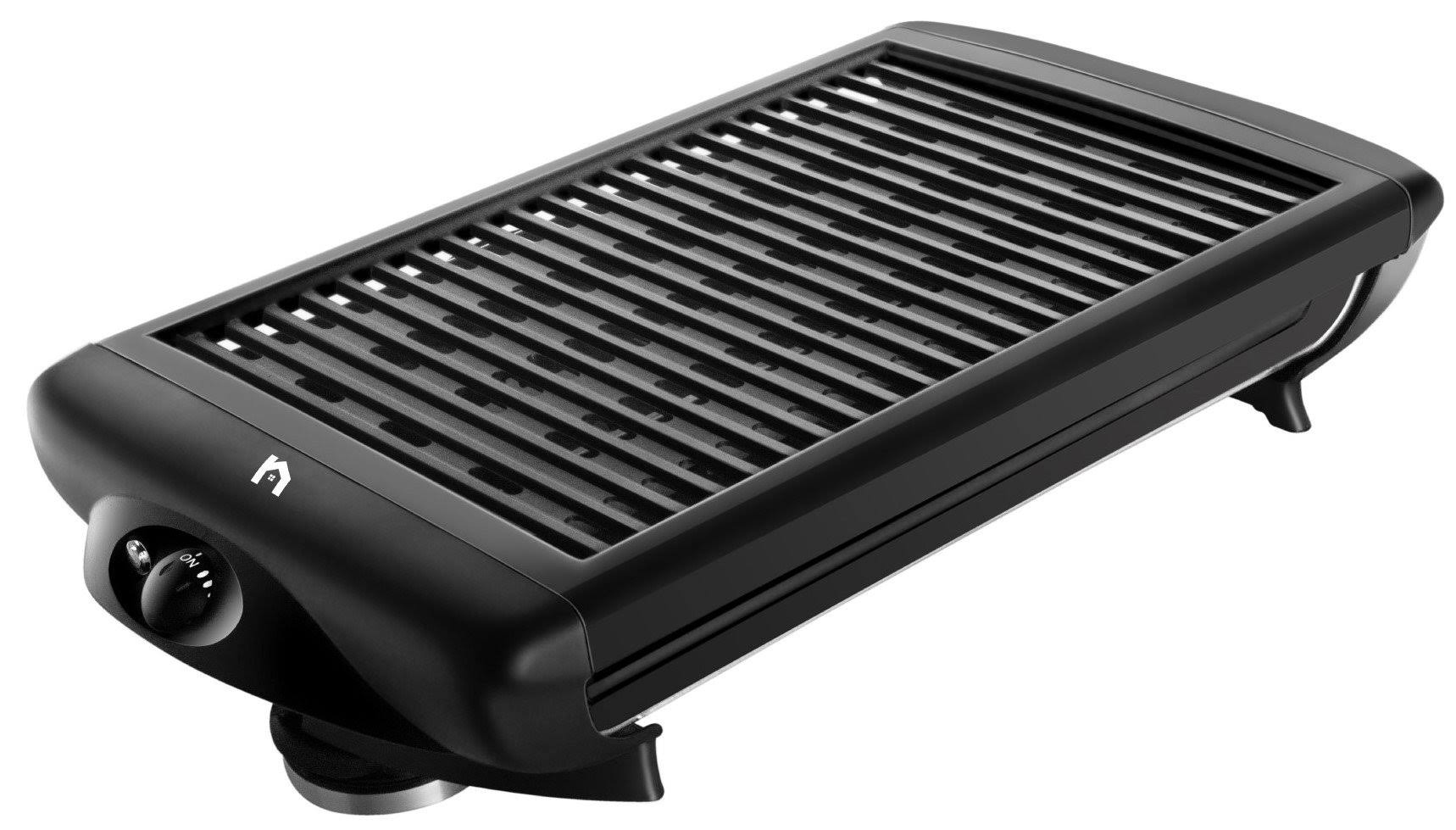 Chefman - Electric Smokeless Indoor Grill with Nonstick Coating - Black
