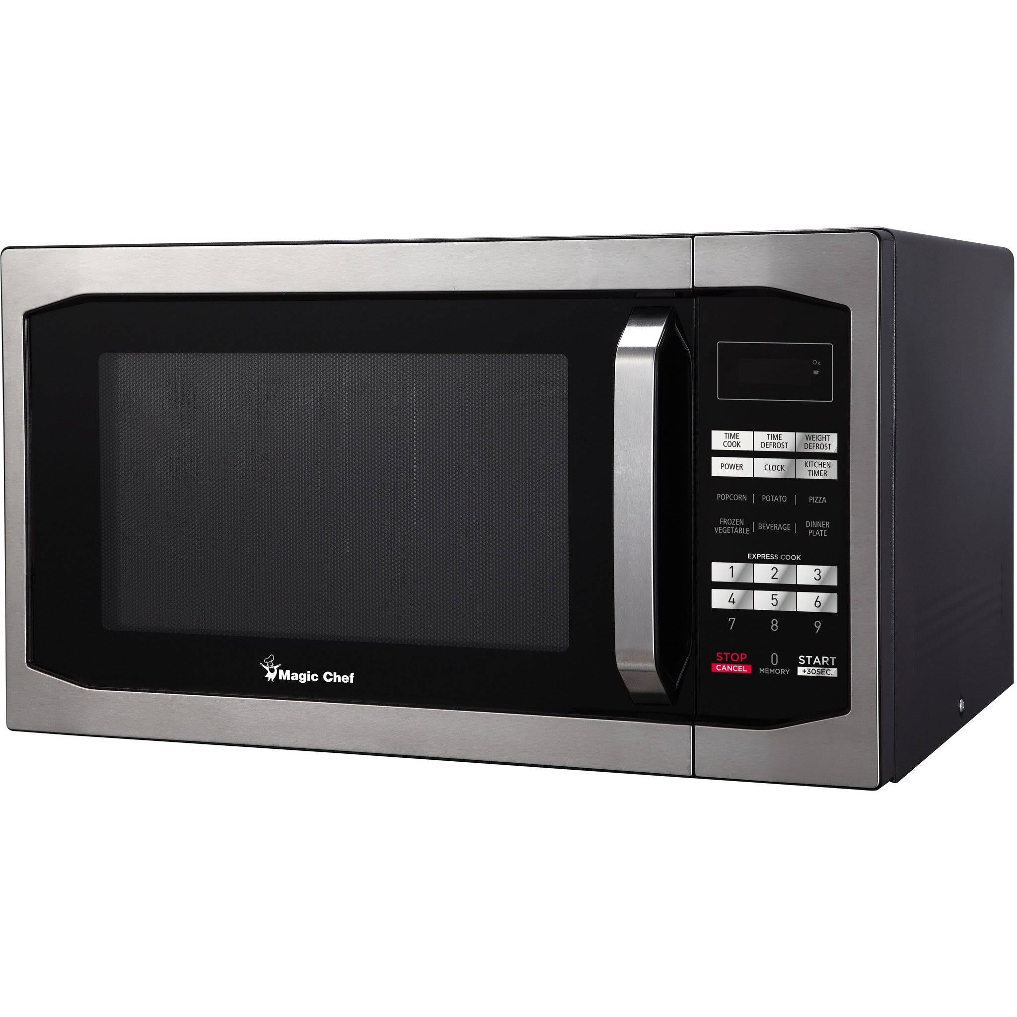 Magic Chef MCM1611ST Microwave - 1.6 cu ft - Stainless
