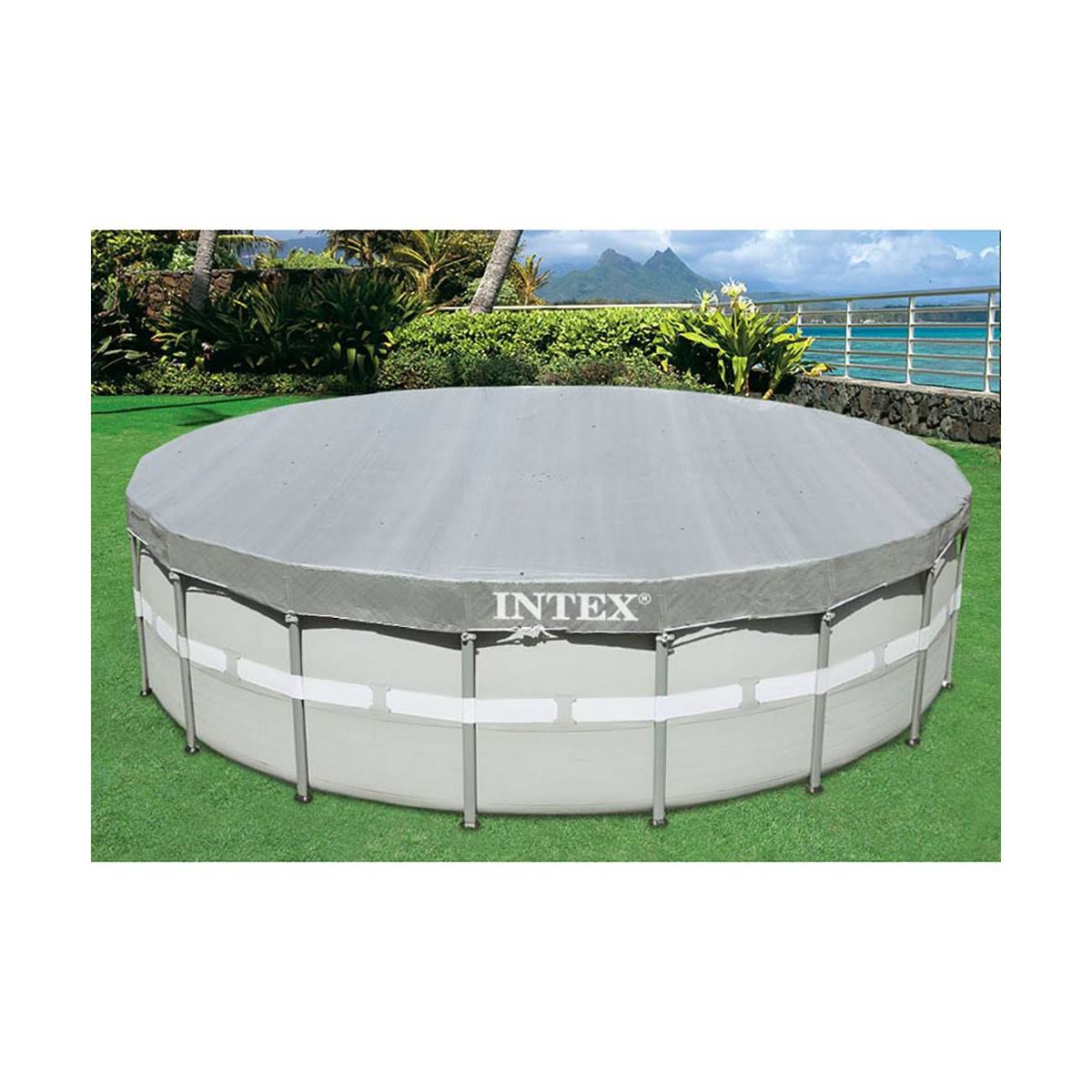 Intex UV Resistant Deluxe Debris Cover for 18& Intex Ultra Frame Swimming Pools