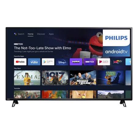 Philips 65 inch Class 4K Ultra HD (2160p) Android Smart LED TV with Google Assistant (65pfl5766/f7)