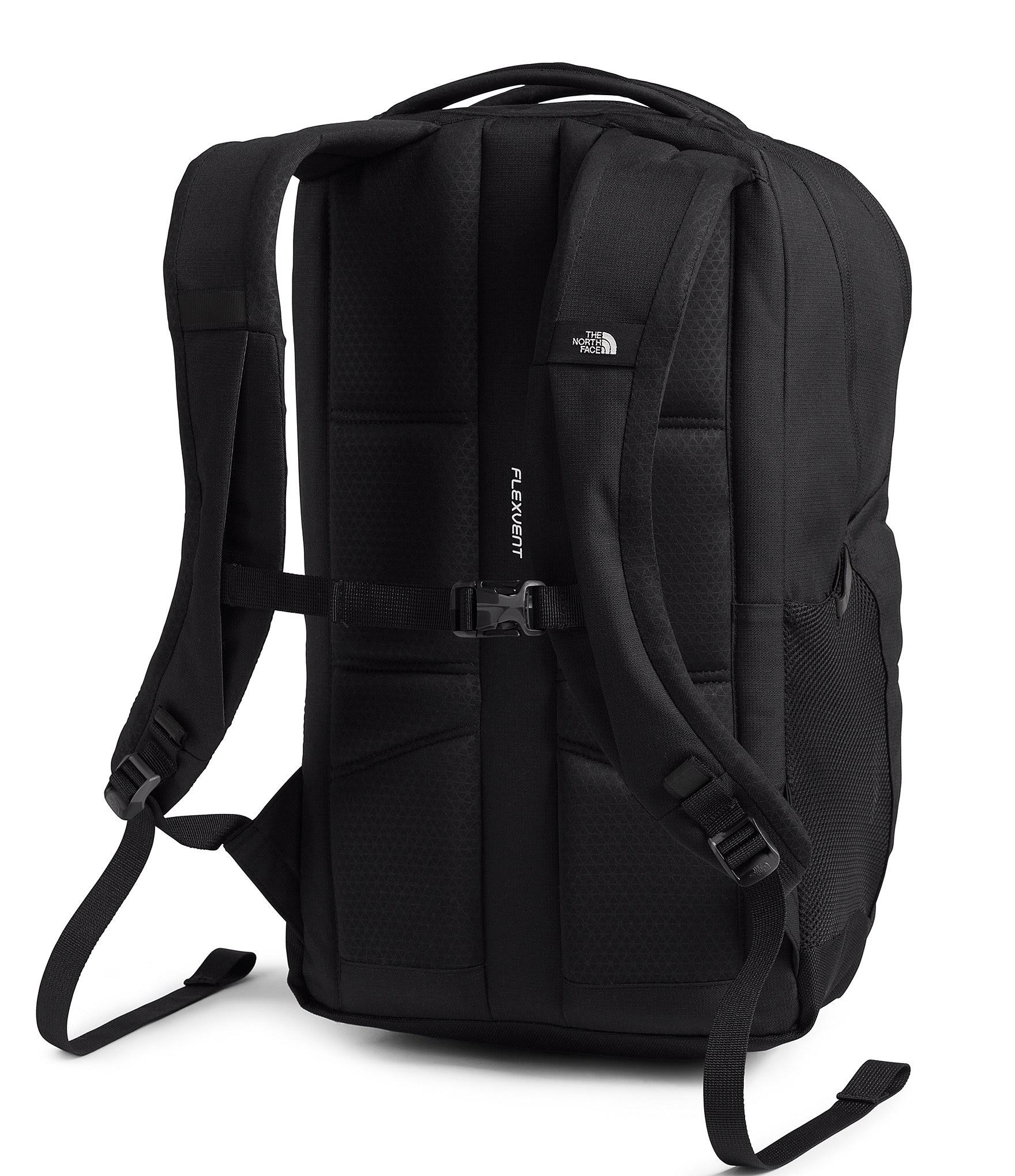 The North Face Jester Backpack (High Rise Grey Light Heather/Scarab Green)