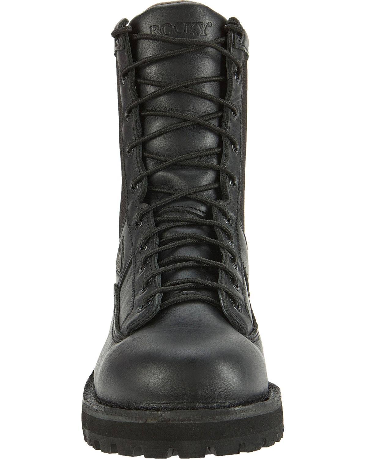 Rocky Portland Waterproof Boots, Men's Black