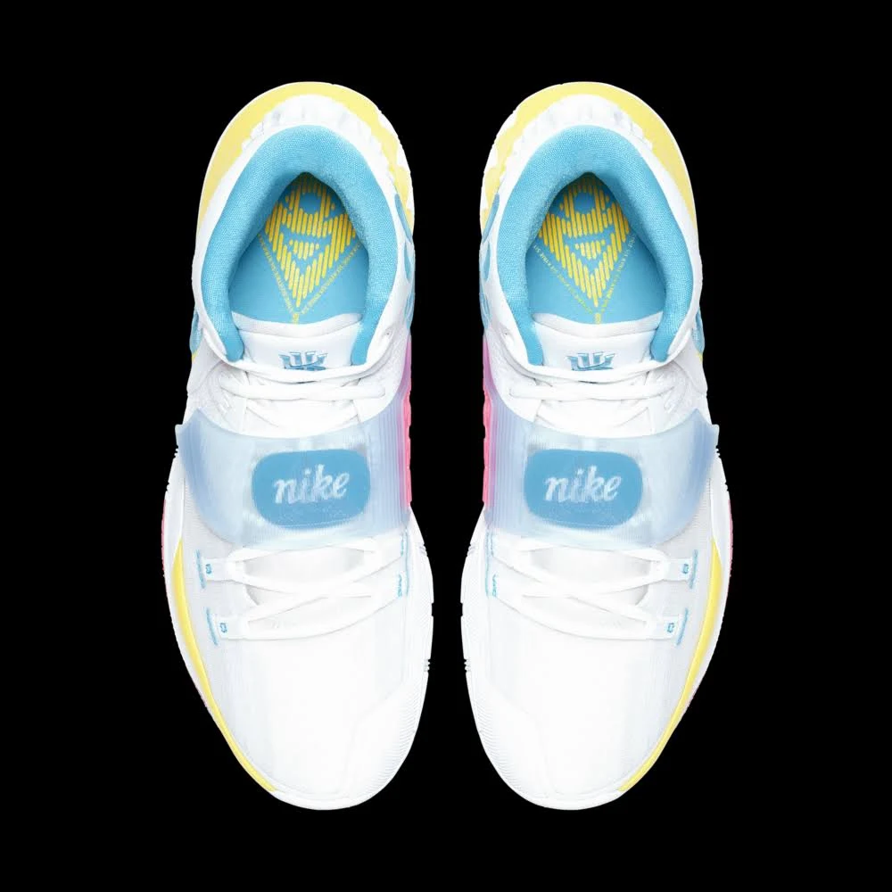 Nike Kyrie 6 Basketball Shoes in White, Size: 4.5 | BQ4630-101