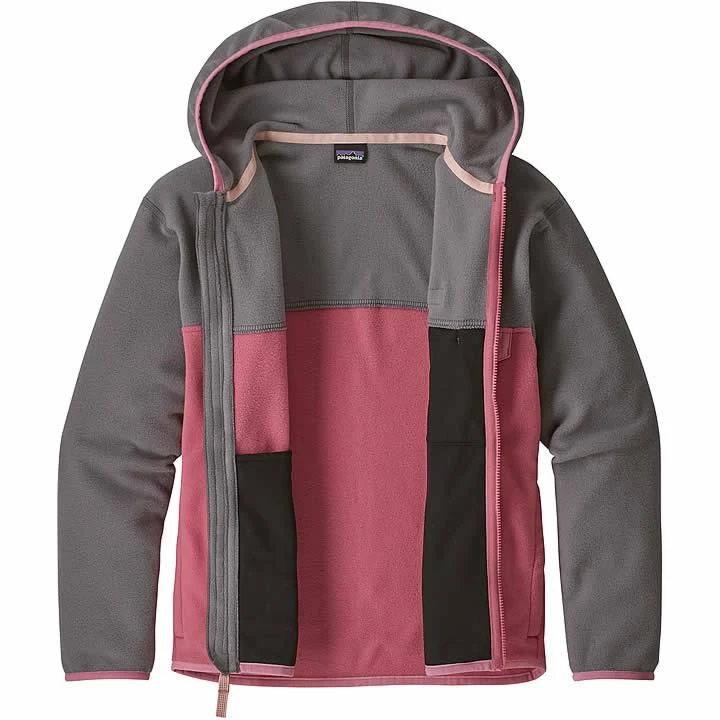 Patagonia Micro D Snap-T Jacket - Girls& Sticker Pink, XL