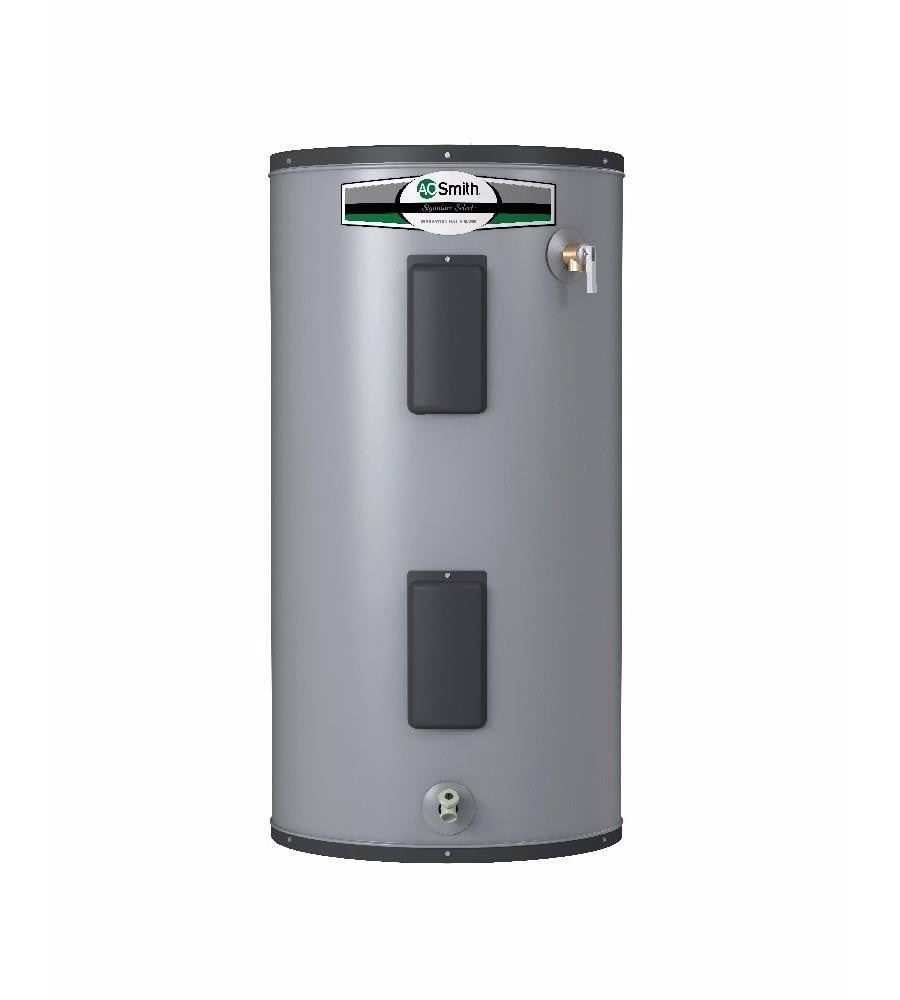 a.o. Smith Signature Select 50-Gallon Short 9-Year Limited 5500-Watt Double Element Electric Water Heater | E9-50R55DV