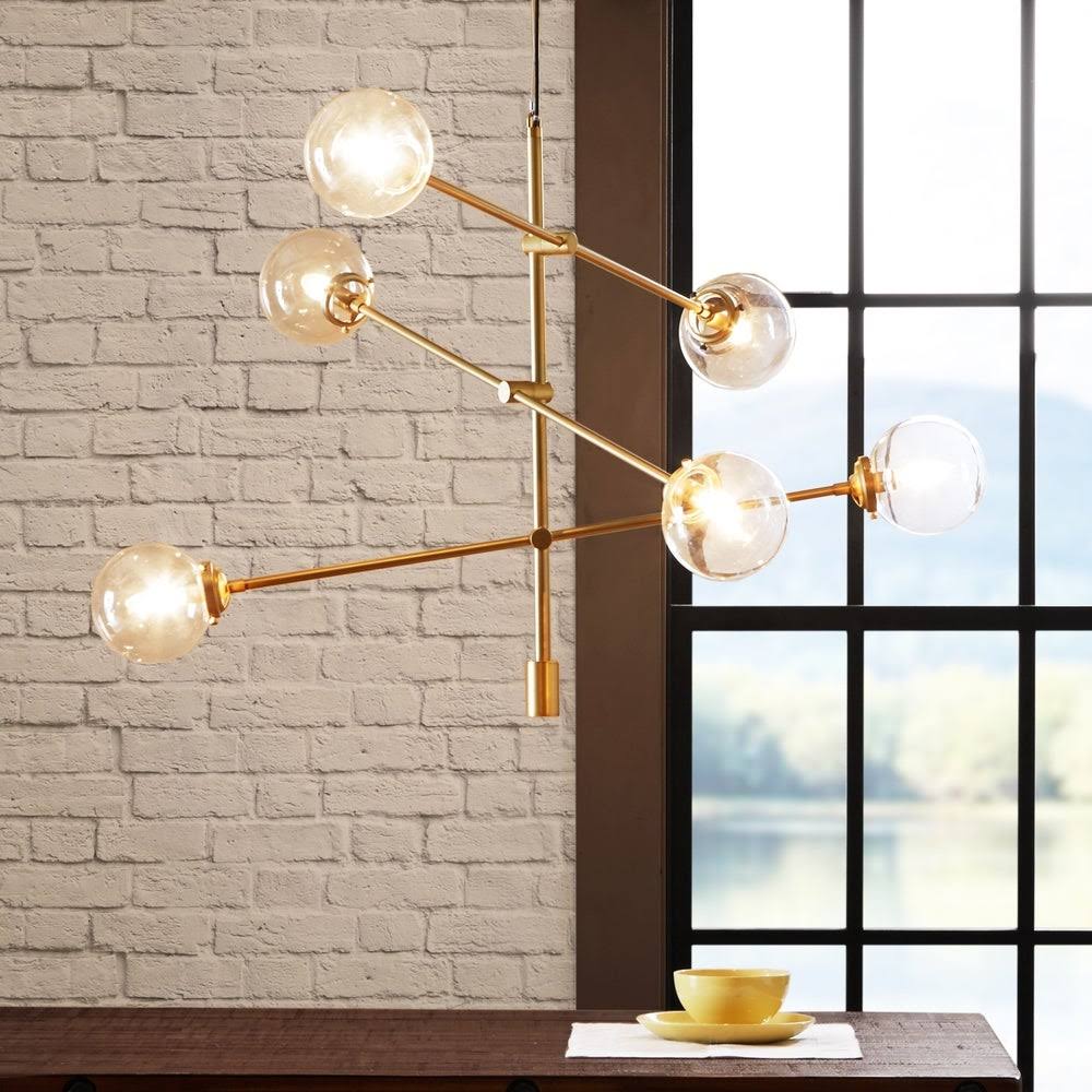 Carson Carrington Tomten 6-Light Sputnik Chandelier - Bronze 12544245