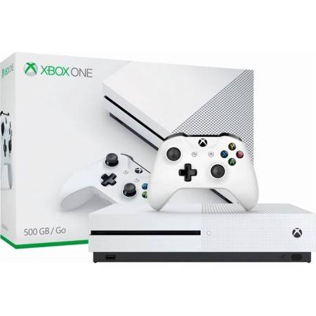 (Refurbished) Microsoft Xbox One S Console w/ Accessories - 500GB HDD - White