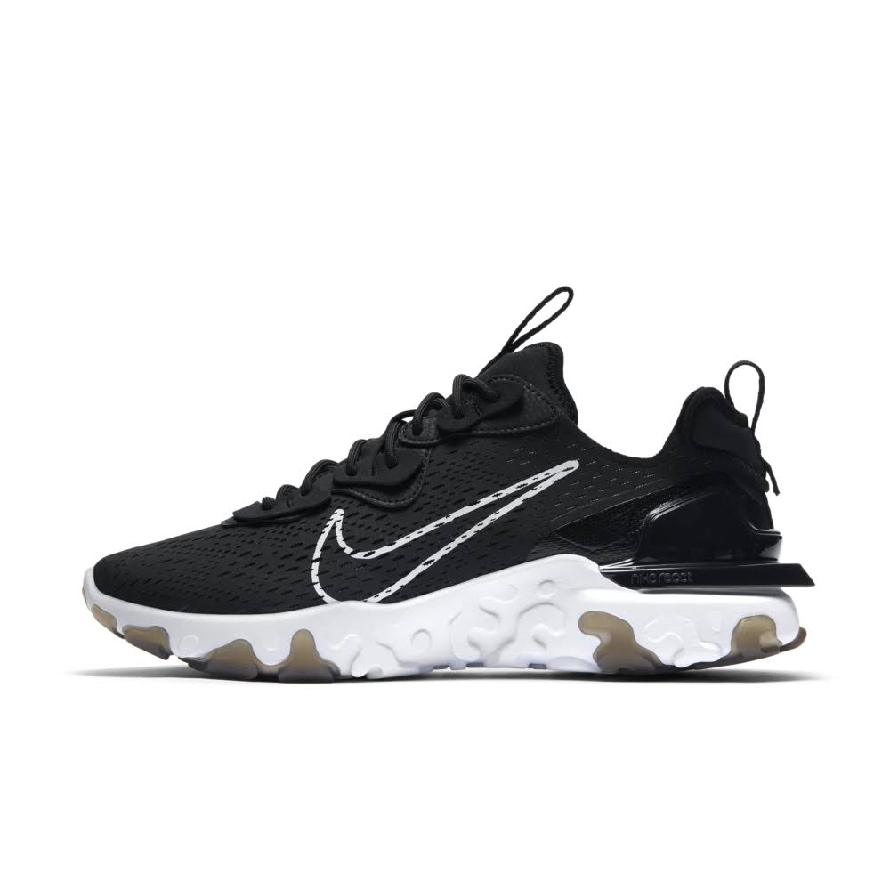 Nike React Vision Black White - Size 7.5 Men