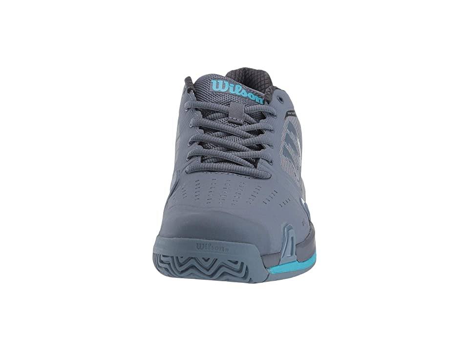 Wilson Men's Rush Pro 2.5 Tennis Shoes (Flint Stone/Ebony/Ultra Blue)