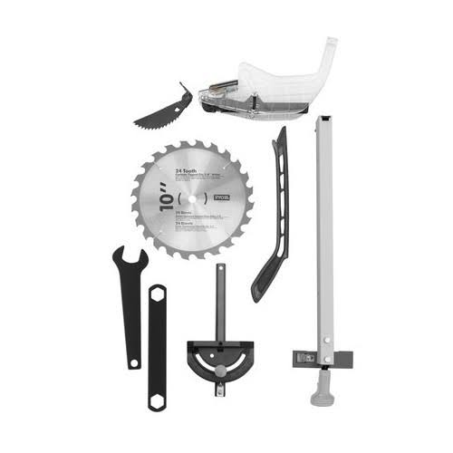 Ryobi 10x22 Table Saw with Steel Stand, 15 A