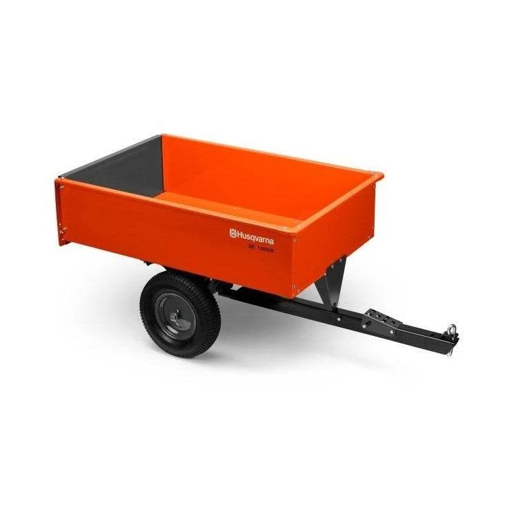 Husqvarna 12 Cu. ft. Steel Swivel Dump Cart 588208804