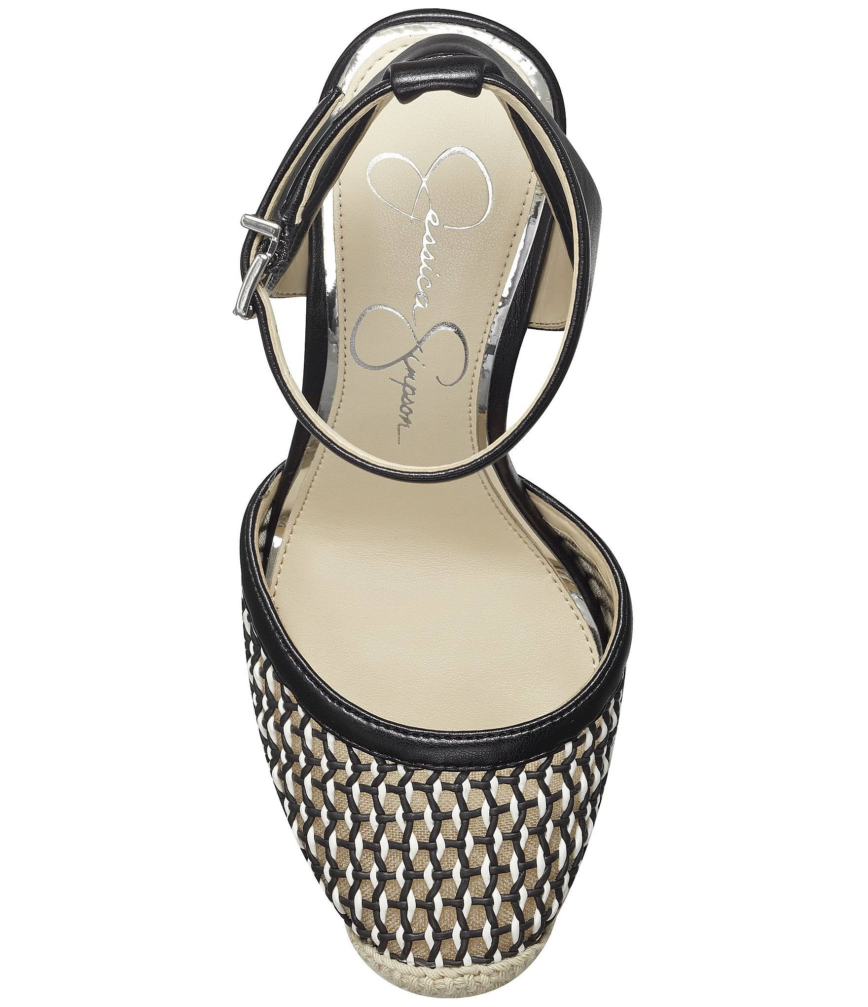 Jessica Simpson Women's Zestah Espadrille Wedge Sandals - Soft Sand