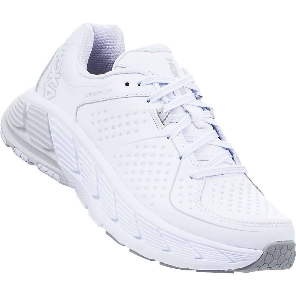 Hoka One One Women's Gaviota Leather Shoe - 7.5 - White