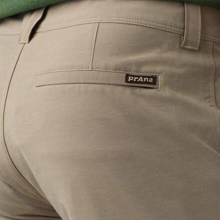 Prana Men's Rotham 9 inch Short - 32 - Dark Khaki