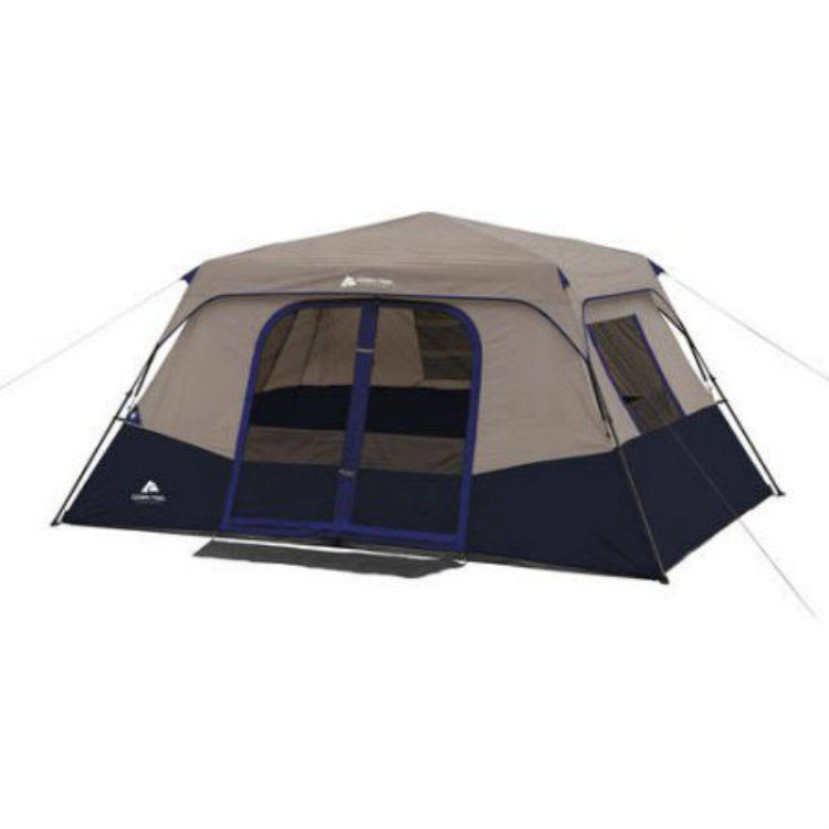 Ozark Trail 8 Person Instant Cabin Tent - Navy/Tan