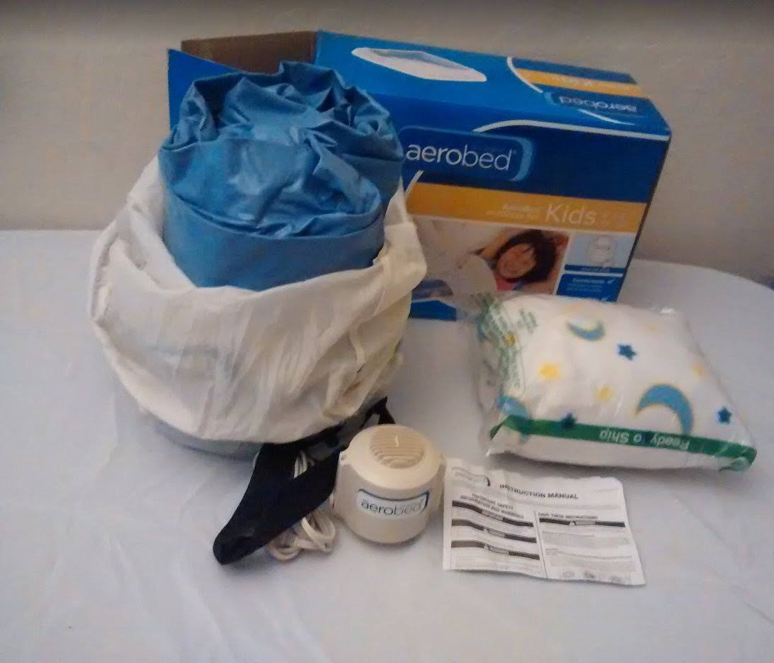 Aerobed 4+ Years Kids Inflatable Mattress Boys Girls Guests Portable Air Bed New