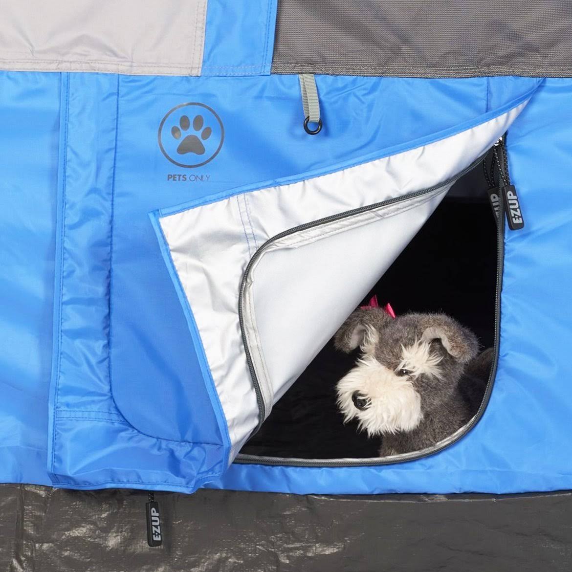 E-Z Up Camping Cube 6.4, Straight, Blue