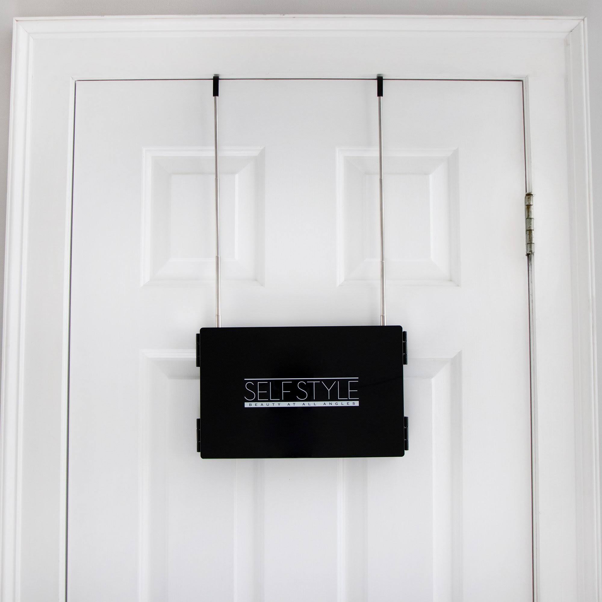 Self Style System Travel Size for Women Teal 3 Way Mirror with Adjustable